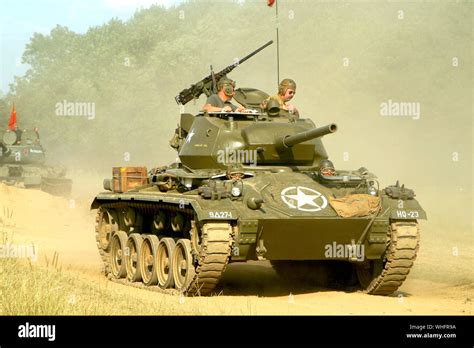 The M24 Chaffee Is An Wwii Light Tank That Continued Its Service In The