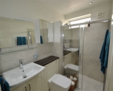 Wet Room With Mirrored Shower Screen In Purley Signature Homes Ltd