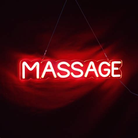 Massage Neon Sign Massage Led Sign Massage Sign Spa Store Shop Sign