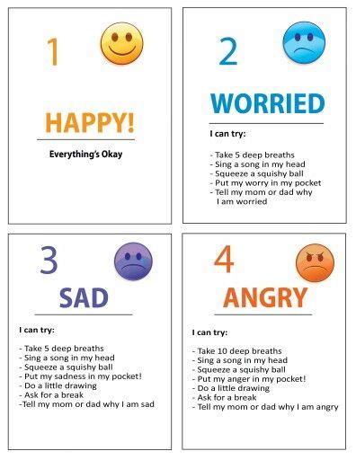 Calming Techniques Emotions Cards How To Control Emotions How To
