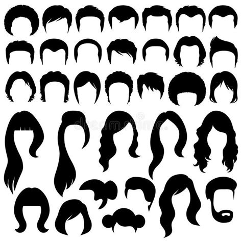 Hair Silhouettes Woman And Man Hairstyle Sponsored Silhouettes Hair Woman Hairstyle