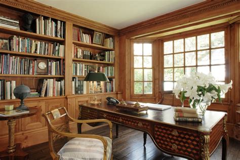 20 Library Home Office Designs Decorating Ideas Design Trends