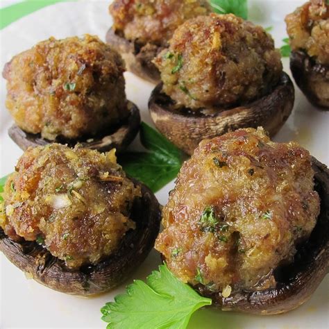 Easy Sausage Stuffed Mushrooms Recipe Allrecipes
