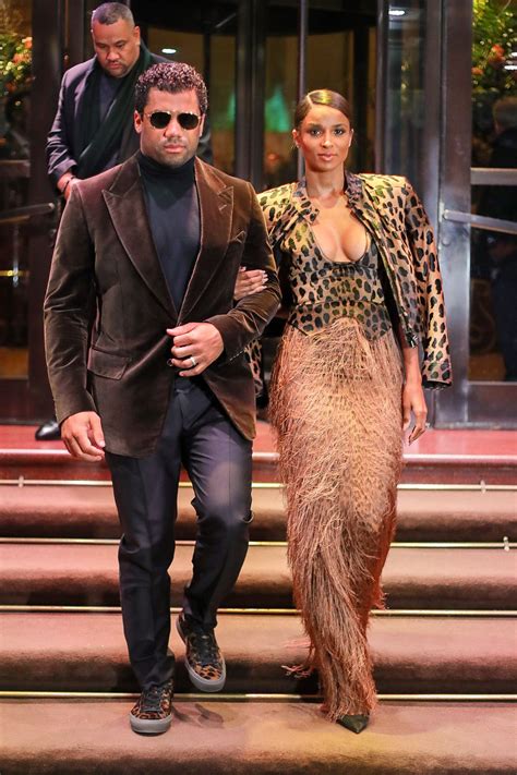Ciara and russell wilson took to instagram this afternoon to announce their marriage and introduce the world to the wilsons. CIARA and Russell Wilson Out in New York 03/13/2019 ...