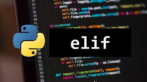 HOW TO USE ELIF STATTEMENT FOR BEGINNERS IN PYTHON YouTube