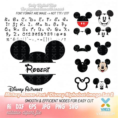 Free 127 Disney Alphabet Svg Svg Png Eps Dxf File