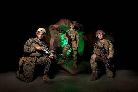 L R United States Marine Lance Corporal Isaiah Barns Nara And Dvids