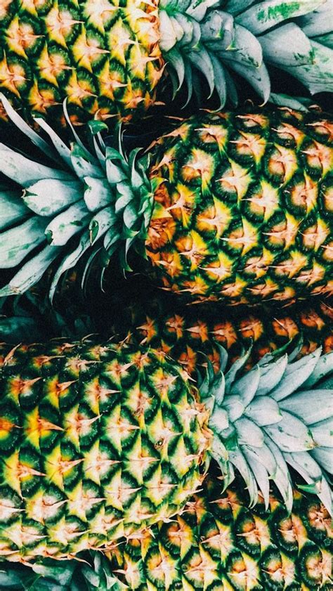 Wallpaper Iphone ⚪️ Pineapple Wallpaper Pineapple Backgrounds Fruit