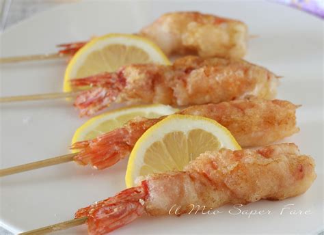 Maybe you would like to learn more about one of these? Spiedini di gamberi fritti panatura senza glutine ricetta ...
