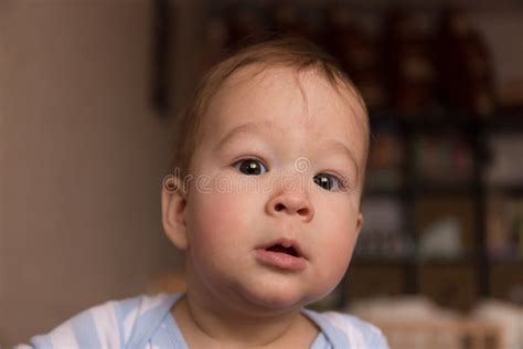 Surprised Baby Stock Photo Image Of Face Expression 64469714