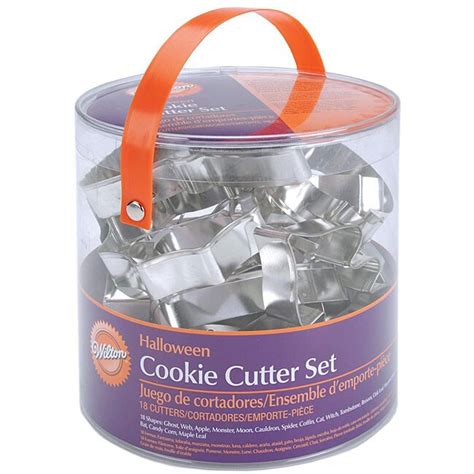 Wilton Halloween Theme Cookie Cutters Pack Of 18 Free Shipping On