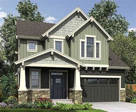 Green Exterior House Paint 23 Craftsman House Plans Craftsman House