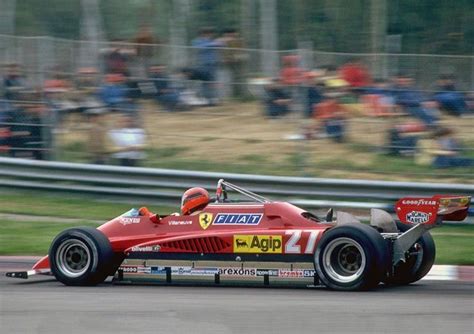 This ferrari 126ck was the car. Gilles Villeneuve, Ferrari 126C2, 1982 San Marino GP, Imola | グランプリ, 車