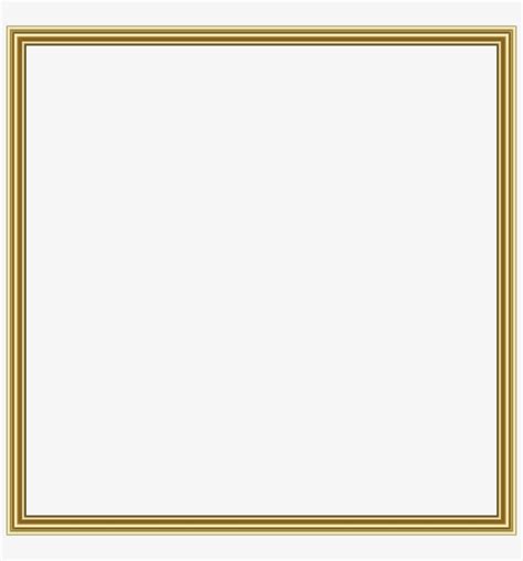 Gold Frame Border Png And Download Transparent Gold Frame Border Png