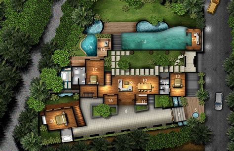 Villa Amita Floor Plan Of Our Luxury Bali Villa Located On The