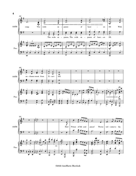 Come O Thou King Of Kings By Annmarie Murdock Satb