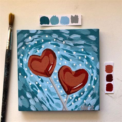 Aesthetic Cute Acrylic Painting Ideas Draw Nugget