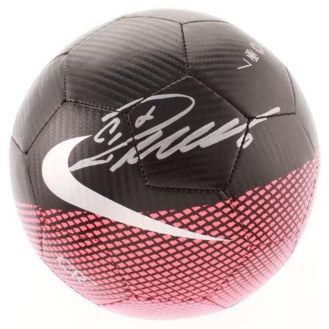 Cristiano Ronaldo Signed Nike Soccer Ball Beckett Coa Pristine Auction