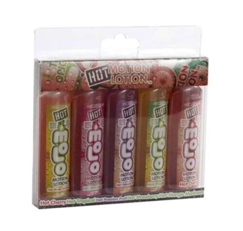 hot motion lotion warming massage oil flavored lubricant lube sampler 5 pack ebay