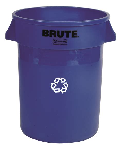 Rubbermaid Brute Bottle Can Recycling Top Hdpe Blue