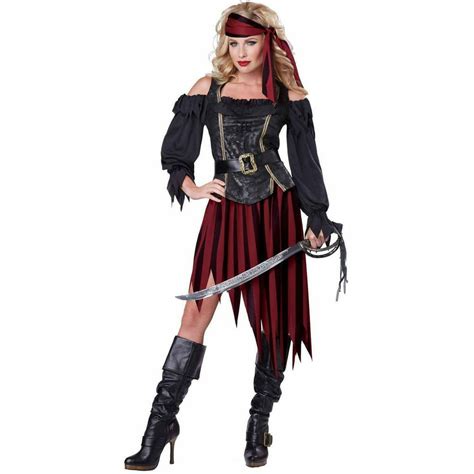 Pirate Queen Of The High Seas Women S Adult Halloween Costume Walmart