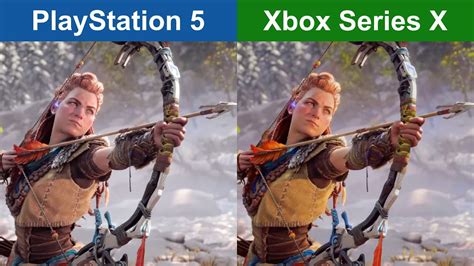 With similar architecture between the xbox series x and the ps5, most pc titles should find their way to both consoles given the presumably reduced. Horizon Forbidden West - PS5 vs XBOX SERIES X - Graphics ...