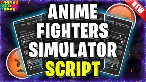 Anime Fighters Simulator Scripthack Roblox Auto Farm Atualizado Celular E Pc Funcionando