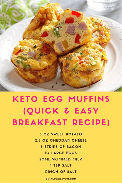 Keto Egg Muffins — Delicious Quick And Easy Breakfast Recipe
