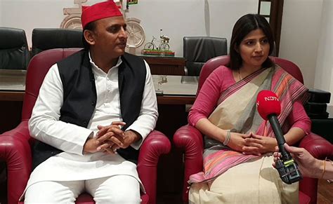 Lok Sabha Elections 2019 Akhilesh Yadav Wife Dimple Yadav Speak To