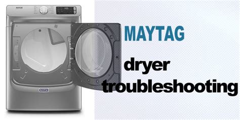 Maytag Dryer Troubleshooting Washererrorcodes