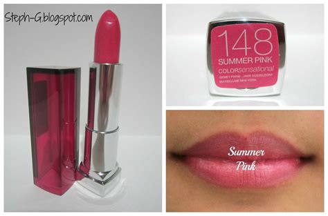 Maybelline Summer Pink Summer Lipstick Maybelline Soft Summer Palette