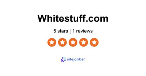 White Stuff Reviews 1 Review Of Sitejabber