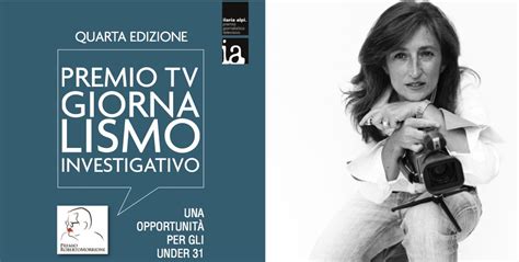I Tutor Della Iv Edizione Intervista A Sabrina Giannini Premio Roberto Morrione Per Il
