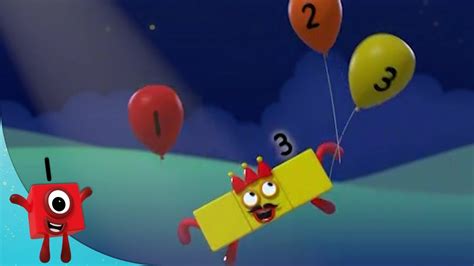 Numberblocks Jumping Through The Air Learn To Count Learning