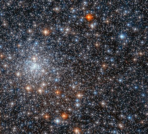 Hubble Examina Uma Brilhante Reunião De Estrelas Nascidas Na Mesma