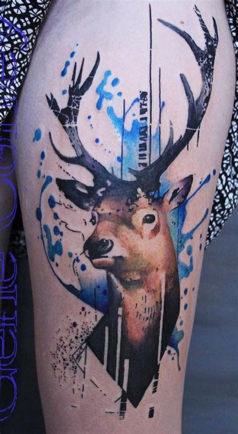 45 Inspiring Deer Tattoo Designs Cuded Deer Tattoo Designs Animal