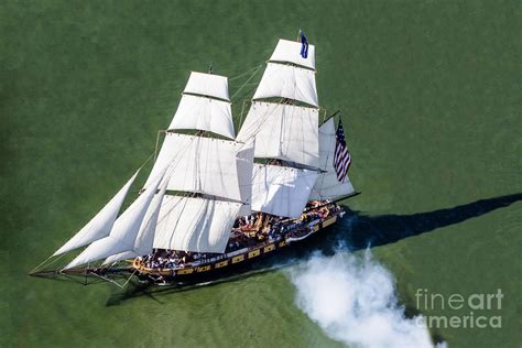 Aerial View Of The Brig Niagara Photograph By Karen English Fine Art