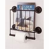 Photos of Toilet Paper Holders With Magazine Rack