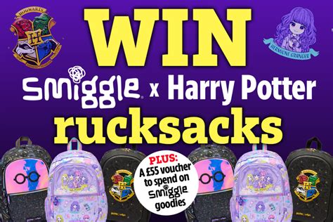 Win A Smiggle X Harry Potter Backpack Plus A £55 Voucher To Spend On