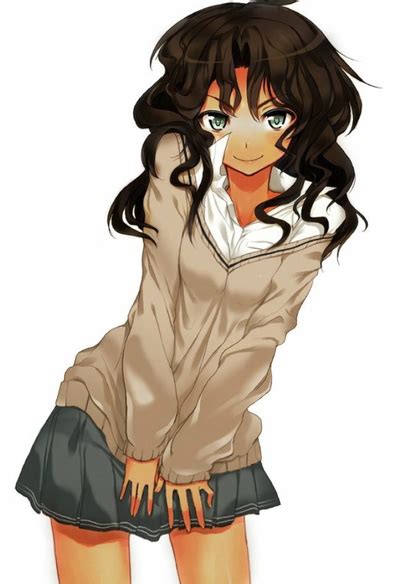 Cute Dark Skinned Anime Girl By Jeyna123 On Deviantart