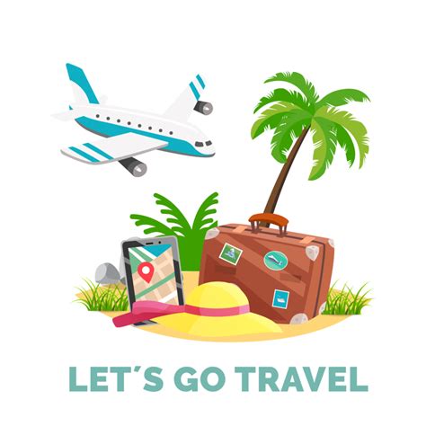 Travelling Vacation Design Illustration 11200153 PNG