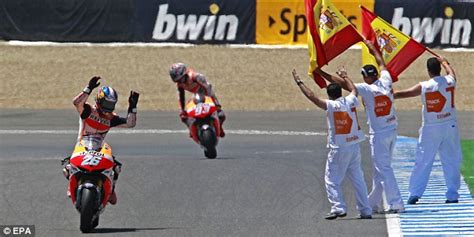 Motogp Spanish Grand Prix Jerez Dani Pedrosa Wins But