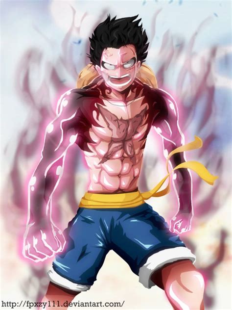 Yop tout le monde comment allez vous. Monkey D. Luffy - Gear Fourth slim version.This is awesome ...