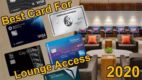 Jan 14, 2020 · opting for the best credit card in uae can be a very daunting task as each credit card come with its own set of features & benefits. Best Credit Cards For Airport Lounge Access 2020 - YouTube