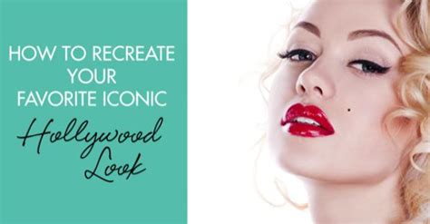 How To Recreate Your Favorite Iconic Hollywood Look Weddbook