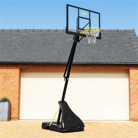 Fully Adjustable And Portable Basketball Hoop Net World Sports