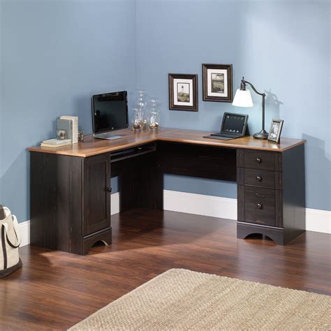Check spelling or type a new query. Corner Computer Desk in Antique Paint Finish Home Office ...