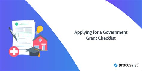 Applying For A Government Grant Checklist Process Street