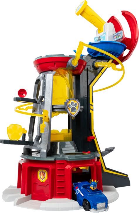 Best Buy Paw Patrol Mighty Pups Mighty Lookout Tower Multicolor 6053407