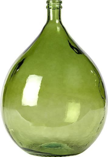 Bottle Olive Vintage Large Green White Hand Blown Glass New Dt 1749 Hand Blown Glass Green